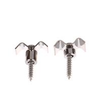 1Set Guitar String Trees Retainers Electric Guitar With Screw String Guides Gold/Silver/Black Choose Guitar Accessories A4