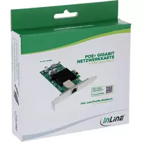 InLine 51125O Vidinė Ethernet tinklo plokštė 1000Mbit/s PCI Express