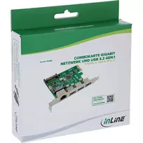 Tinklo plokštė InLine 51125R Ethernet 1000Mbit/s PCI Express