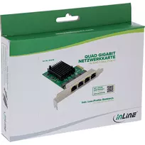 Vidinė tinklo plokštė InLine 51127B 1000Mbit/s PCI Express