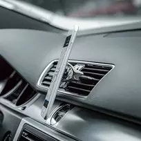 InLine 3-in-1 automobilinis laikiklis, stovas ir piršto laikiklis išmaniesiems telefonams, mėlynas 55266B