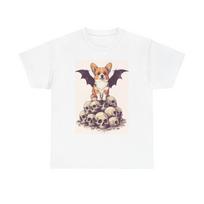 Men's and Women's T-shirts Corgi Dog Funny Painting XXL