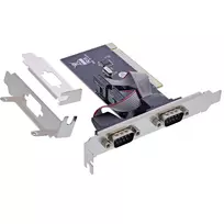 InLine PCI daugiafunkcinė valdiklio plokštė su 2 DB9 nuosekliaisiais prievadais