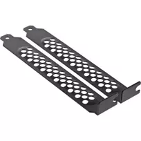 InLine PCI / PCI-E lizdo dangtelis perforuotas 2 vnt. rinkinys juodas
