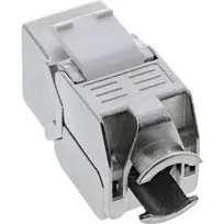 InLine RJ45 Keystone Snap-In modulis Cat.8.1 plokščias metalinis 1 vnt.