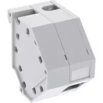 InLine Keystone laikiklis 1 prievado, SNAP-In, skirtas DIN bėgiui 76203C