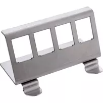 InLine 76203F metalinis Keystone laikiklis montavimui ant DIN bėgio, 4 prievadai