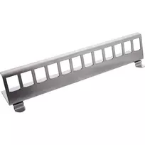 InLine 76203I metalinis Keystone laikiklis ant DIN bėgelio, 12 prievadų
