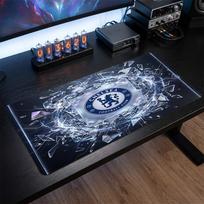 Chelsea FC Printed Large Mouse Pad, Non Slip Soft Rubber Gaming Desk Mat for Office Laptop Computer Decor 30cmx60cm（11.8x23.6inch）