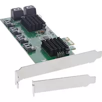InLine SATA valdiklio plokštė 8x SATA 6Gb/s, PCIe 2.0 (PCI Express)