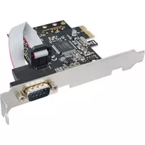 InLine sąsajos kortelė 1 prievadas serijinis 9 kaiščių PCIe, InLine, 76618D