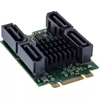 InLine 76660U vidinė SATA sąsajos plokštė M.2 į SATA 6Gbit/s