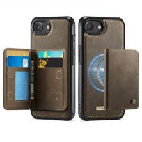 For iPhone 17e 2-in-1 Detachable Magnetic Wallet Case RFID Blocking Card Holder Kickstand Shockproof PU Leather Flip Cover For iPhone 17e