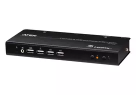 ATEN CS742H 2 prievadų USB 4K HDMI dviejų monitorių KVM jungiklis su kabeliais