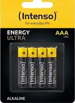 Intenso šarminės baterijos Micro AAA 1,5V (4 vnt.) (7501414)