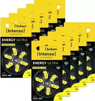 Intenso klausos aparatų baterijos | Cinko-oro A10 60 vnt. pakuotė - Baterija (7504416MP)