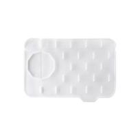 Washable Faucet Absorbent Mat Silicone Drain Pad Splash Catcher Splash-proof Faucet Wraparound Dish Drying Pads Kitchen Supplies