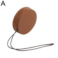 PU Leather Lens Cap For Instax Mini EVO Anti-lost Dustproof Protective Cap Plush Lining Waterproof For Fujifilm Instax Mini Cap ruda