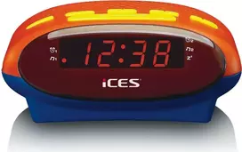 Žadintuvas radiju Lenco ICR-210 Kids su žadintuvu, FM radiju, vaikams pritaikytu dizainu