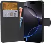 PEDEA Book Cover Classic, apsauginis dėklas su dangteliu, skirtas Apple iPhone 16 Pro Max - juoda (50160996)