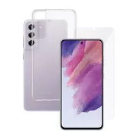 PanzerGlass SAFE. 2-in-1 apsauginis stiklas Samsung Galaxy S21 FE 5G, grūdintas stiklas + TPU, skaidrus, 50 vnt.