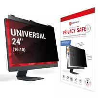 Displex PRIVACY SAFE nuimamas dvipusis privatumo filtras 24 colių (16:10) monitoriui