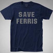 Ferris Bueller T-SHIRT save ferris day off hughes 80s movie comedy All Sizes tee M