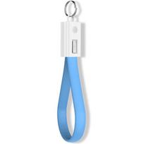 Raktų pakabukas su dirželiu, Raktų pakabukas, USB laidas Type C, Mini raktų pakabukas, Įkrovimo laidas, Mobiliojo telefono įkrovimas juoda