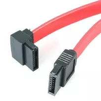 StarTech.com SATA12LA1 SATA kabelis į kairę kampuotą SATA lizdą, 30 cm, lizdas/lizdas