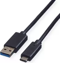 Secomp 11.44.9010 USB kabelis 0,5 m USB 3.2 Gen 1 (3.1 Gen 1) USB A USB C juodas (11.44.9010)