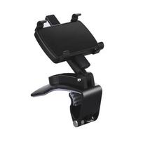 Universalus automobilio telefono laikiklis stovas prietaisų skydelio automobilio spaustuko laikiklis GPS ekrano laikiklis automobilio mobiliojo telefono laikiklis skirtas iPhone Samsung Xiaomi juoda