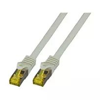 EFB-Elektronik RJ45 jungiamasis kabelis Cat.6A S/FTP LSZH Cat.7 pilkas 0,15 m (MK7001.0,15G)