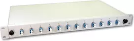Lightwin LWL suvirinimo dėžutė, 24 skaidulos, 12x DLC vienmodė, 9/125µm OS2 G657.A1 pigtail suvirinimo dėžutės (SPBOX 24E09 OS2 DLC)