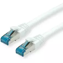 VALUE Patch-Cable RJ-45 (M) į RJ-45 (M) 2 m SFTP, PiMF CAT 6a halogeninis, liejinis, be užkabinimo, vytas, baltas (21.99.1972)