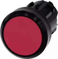 Siemens 3SU10000AB200AA0 elektrinis pavaras, IP66, IP67, IP69, IP69K, juoda, raudona