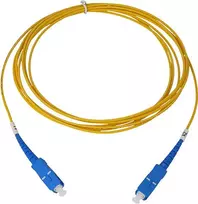 Šviesolaidinis laidas BlueOptics Simplex LWL Patch SC-UPC/SC-UPC OS2 3 m mėlynas