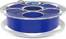 PLA Blue Glitter 1,75 mm 1 kg Azurefilm 3D spausdinimo gija Azurefilm (FP171-5015G)