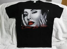 SELENA COMO LA FLOR SINGER MUSIC MEXICO T-shirt Tops Tees Unisex S