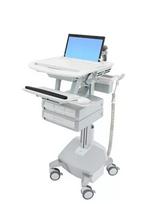 Medicininis vežimėlis Ergotron StyleView Aliuminis Pilkai Baltas