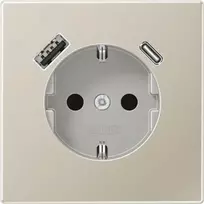 Jung ES1520-15CA SCHUKO kištukinis lizdas su USB Type AC