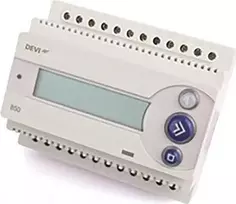 Danfoss DEVI 140F1085 devireg 850 sniego ir ledo signalizavimo sistema su maitinimo šaltiniu, skaitmeninė, displėjus, 4 davikliai