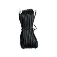 Telefono laidas Helos 014067 6 m juodas permatomas
