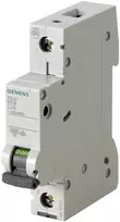 Siemens 5SL61107 automatinis jungiklis 10A 1 polius C charakteristika