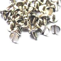 Sidabrinės kniedės kūgio formos smaigaliai atsukami smeigės „pasidaryk pats“ Craft Cool Punk metalinis tvirtinimo įrankių rinkinys diržams 30 PCS