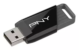 PNY Attaché X, 32GB, USB Type-A, 3.2 Gen 1 (3.1 Gen 1), 130MB/s, Juoda
