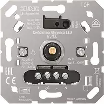 Rotary Dimmer jung 1731DD Universalus LED reguliatorius šviesos intensyvumui valdyti