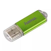 Hama Laeta 64GB USB atmintukas USB Type-A 2.0 Žalias, permatomas