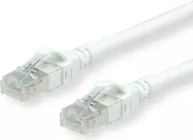 ROLINE - Laidas - RJ-45 (M) į RJ-45 (M) - 5 m - SFTP, PiMF - CAT 6 - Be halogenų, liejinis, vytas - Baltas (21.15.2665)