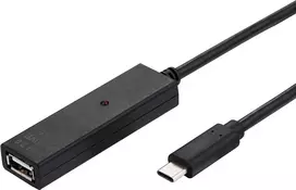 Value 12.99.1112 USB kabelis juodas