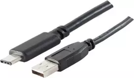 USB laidas S/CONN 77143-1.8 USB 2.0 1,8 m USB A USB C juodas